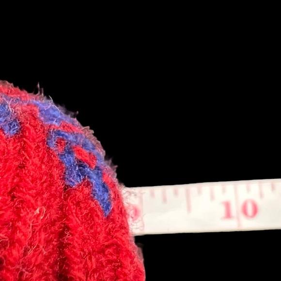 Vintage Y2K Polo Ralph Lauren 2000 14” Teddy Bear Plush Toy Nordic Knit Sweater - Picture 12 of 12